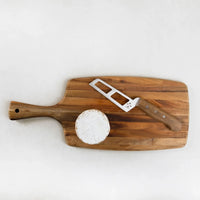 Mini Soft Cheese Knife - Walnut Handle