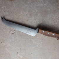 Professional Serving Cheese Knife - Walnut Handle