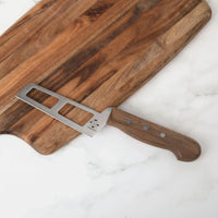 Mini Soft Cheese Knife - Walnut Handle