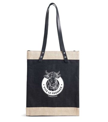 "COW" Canvas Tote