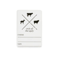 Adhesive Cheese Labels