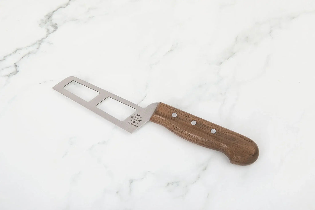 Mini Soft Cheese Knife - Olive Wood Handle