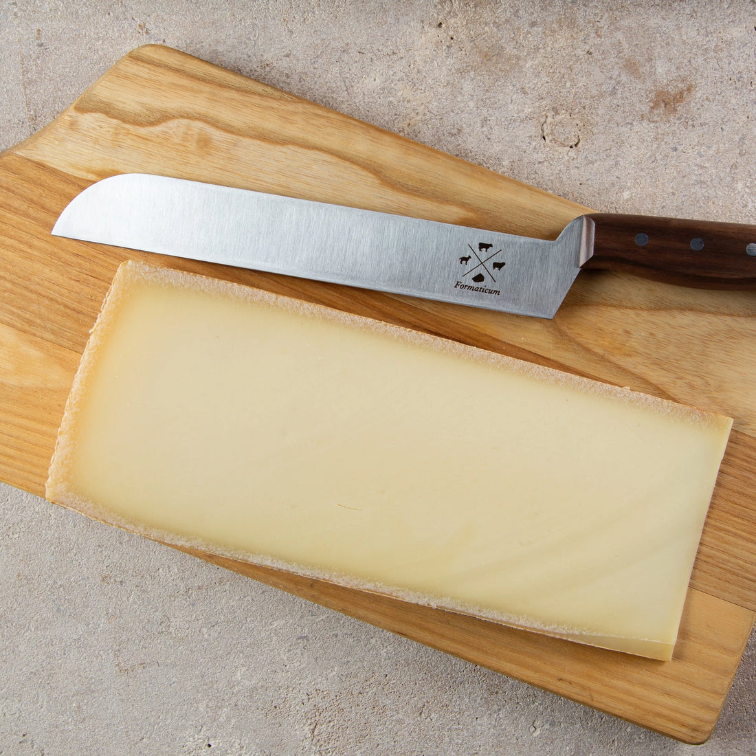 Professional Cheese Knife - Olive Wood Handle