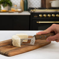 Mini Soft Cheese Knife - Walnut Handle