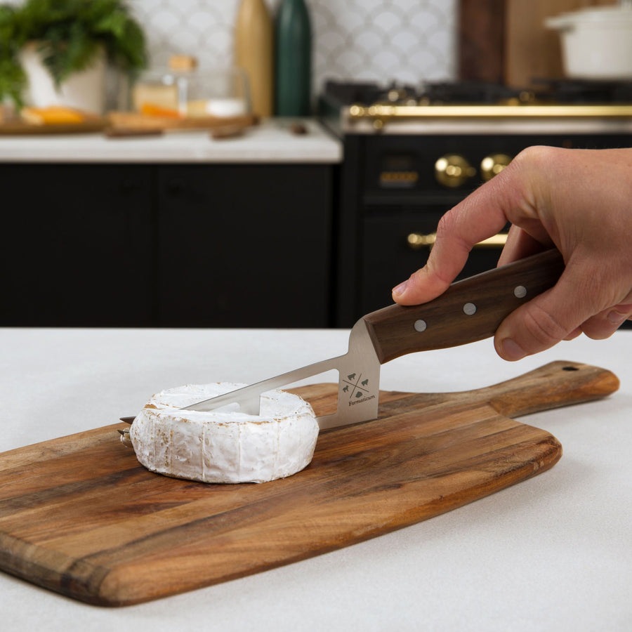 Mini couteau à fromage à pâte molle avec fourchette